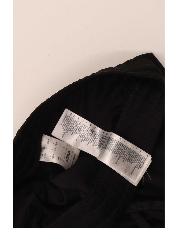 Pantaloni de trening Adidas pentru femei UK 8/10 Poliester negru mic