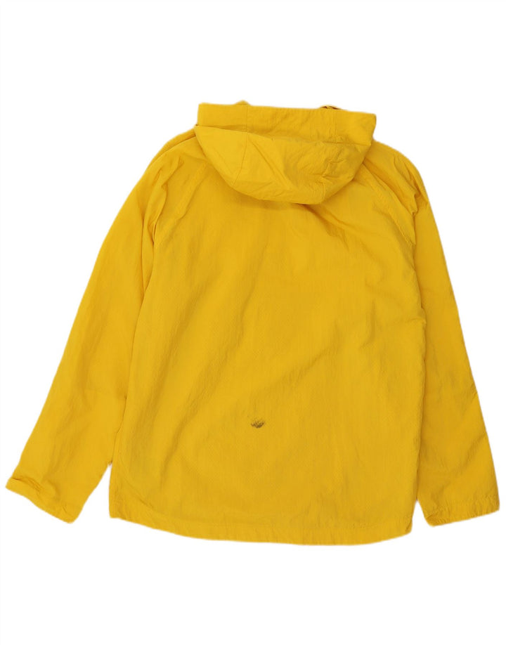 Jachetă de ploaie cu glugă pentru bărbați Adidas UK 36 Nylon galben mic