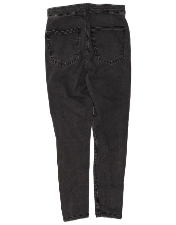 Topshop Blugi de damă cropped W32 L25 bumbac gri
