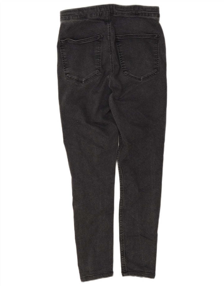 Topshop Blugi de damă cropped W32 L25 bumbac gri