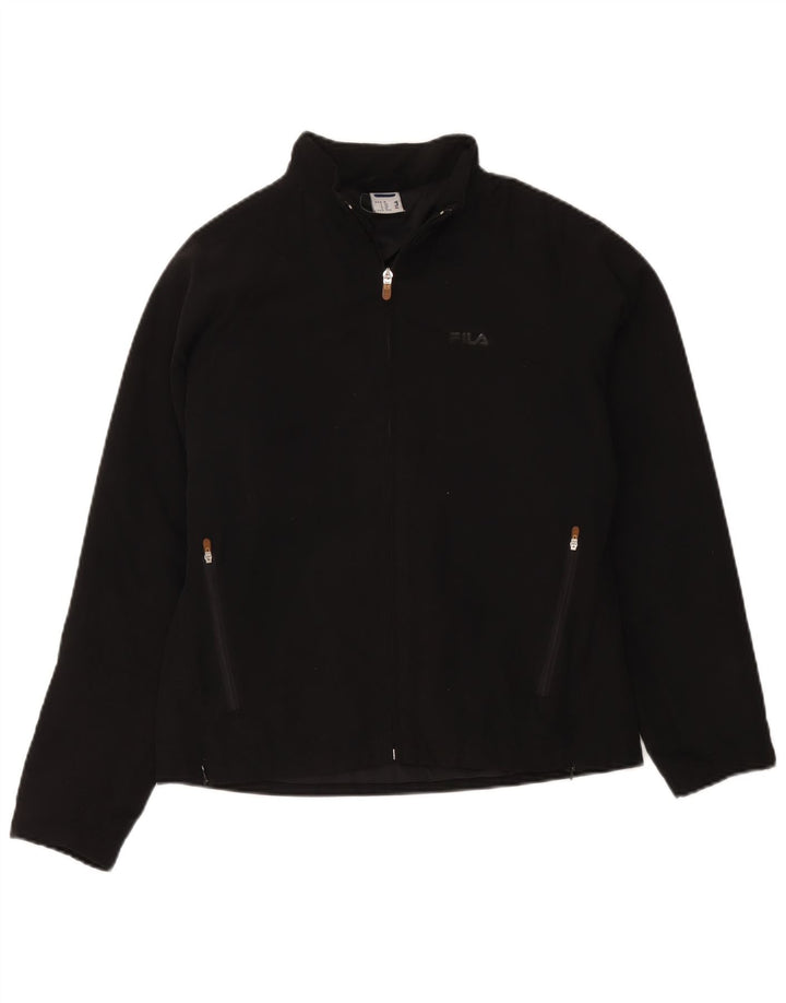 Jachetă Windbreaker pentru femei Fila UK 14 Medium Black Poliester