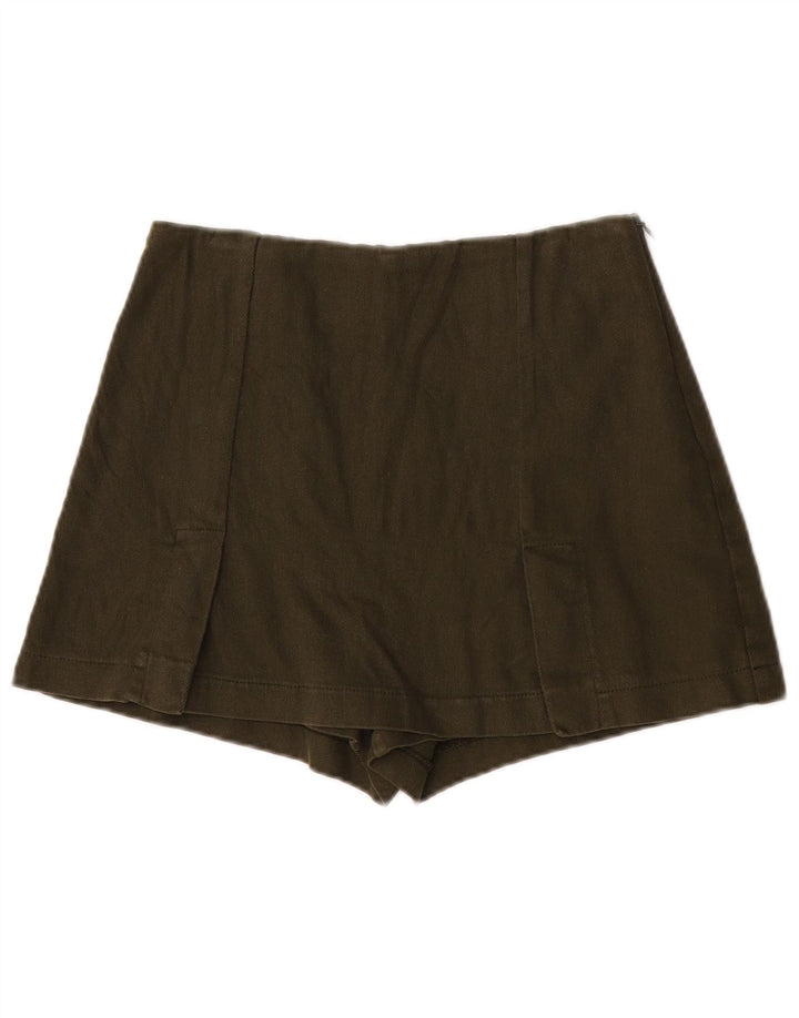 Pantaloni caldi pentru femei Zara XS W24 Bumbac kaki