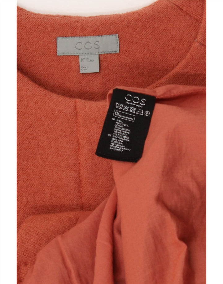 Pardesiu Cos Femei EU 38 Lână Roz Mediu