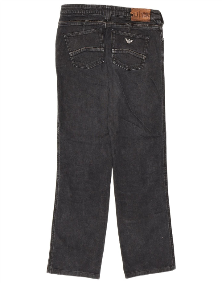 Blugi drepti pentru femei Armani W28 L28 gri