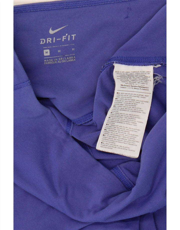 Leggings Dri Fit NIKE pentru femei UK 12, nailon violet mediu