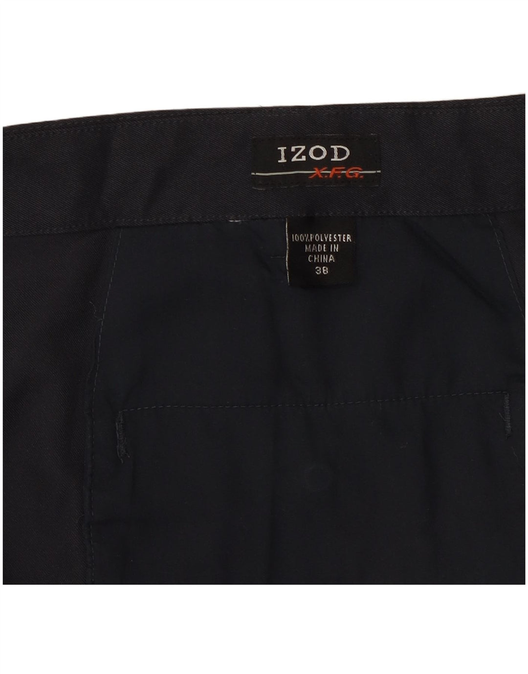 Pantaloni scurți casual pentru bărbați Izod W38 XL bleumarin poliester