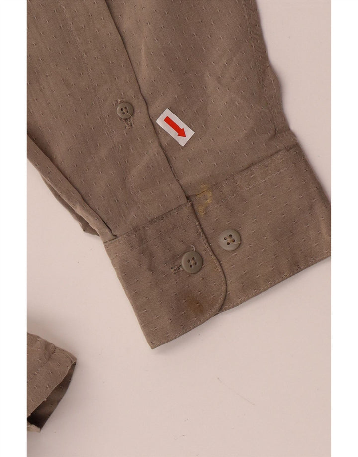 Cămașă pentru bărbați Pierre Cardin Mărimea 17 17 1/2 XL Rayon cu pete gri