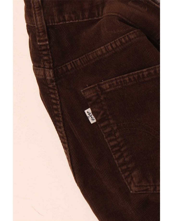 Pantaloni slim din velur pentru bărbați Levi's W28 L29 maro