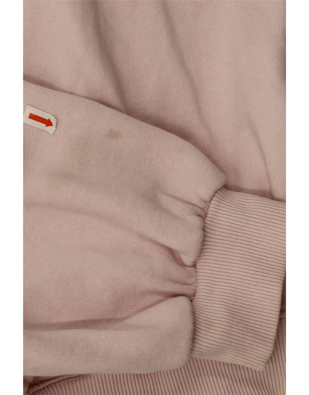 Pulover Oversized Crop pentru Damă Zara UK 14 Bumbac Roz Mediu