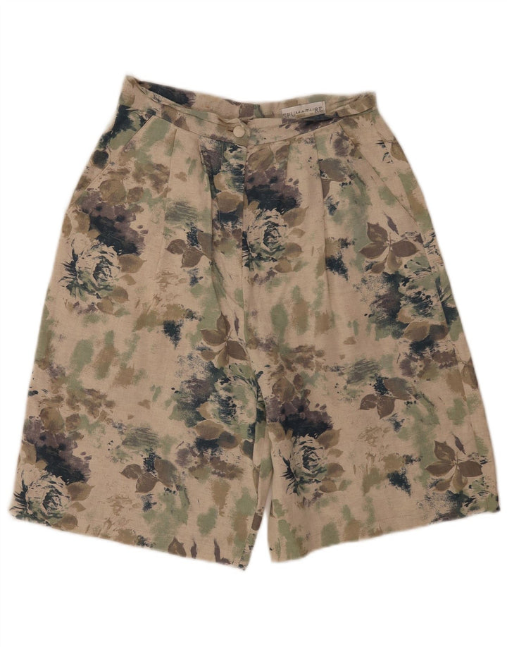 Bermude Vintage pentru Damă cu Talie Înaltă IT 42 Medium W25 Multicolor