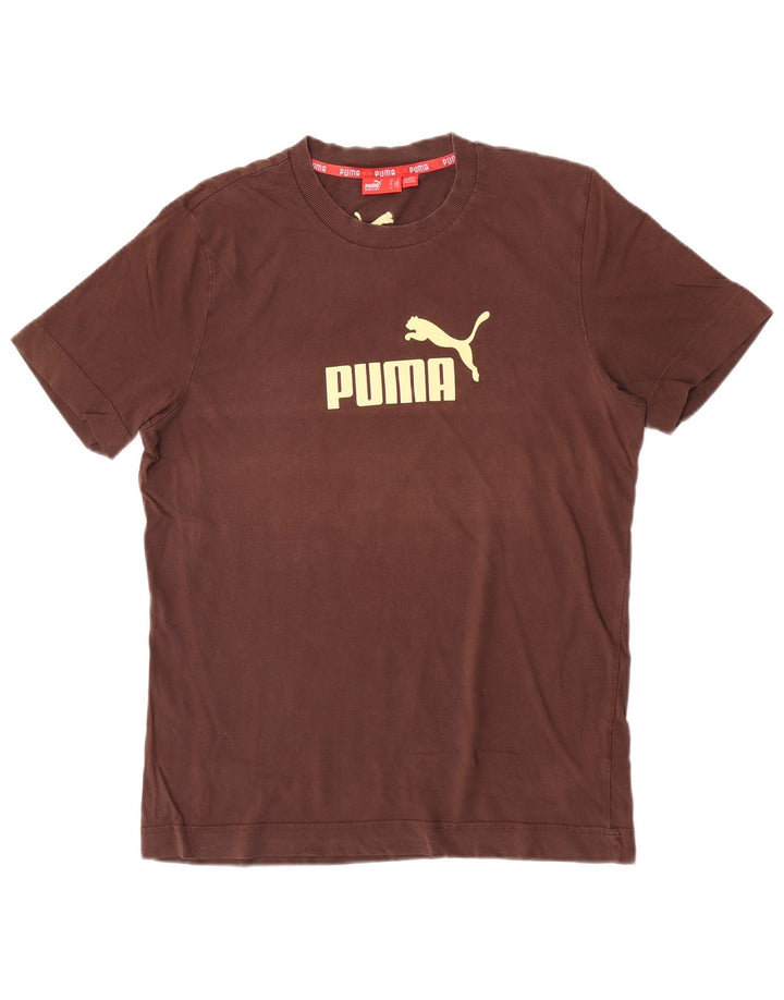 Tricou grafic Puma pentru bărbați Top Medium Brown