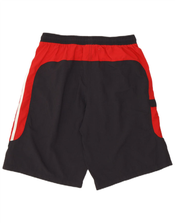 Pantaloni scurți de înot Adidas pentru bărbați, medii, negru, poliester color bloc