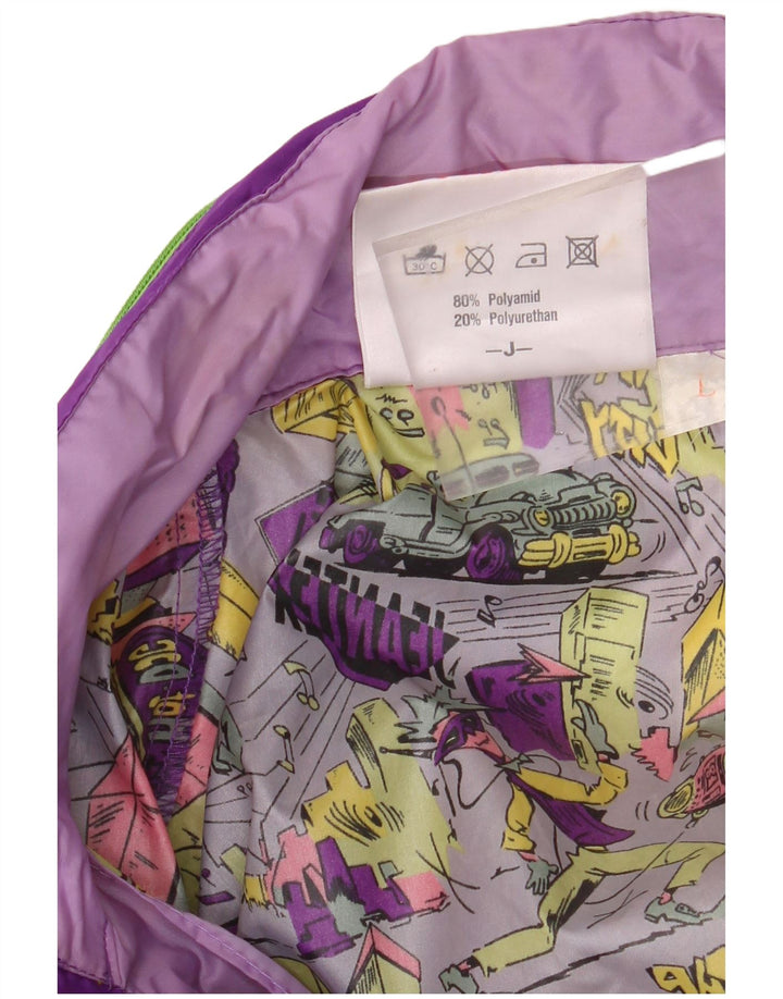 J JEANTEX Jachetă de ploaie largi pentru bărbați UK 40, mov, mare