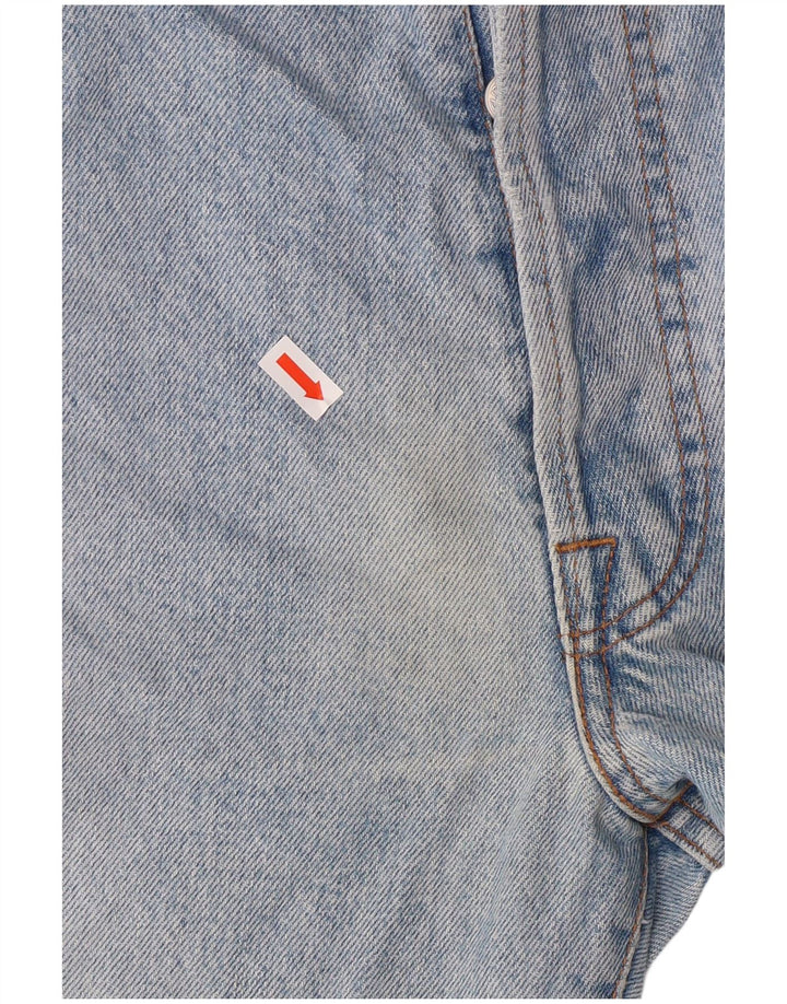 REPLAY Blugi drepti pentru bărbați W40 L34 Bumbac albastru