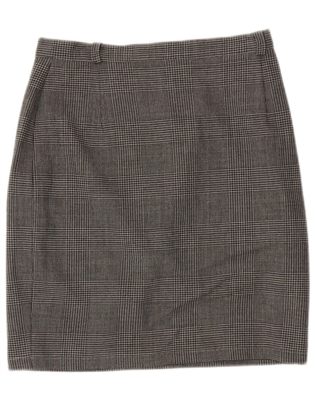 Fusta creion de weekend pentru femei MAX MARA UK 14 mare W29 gri