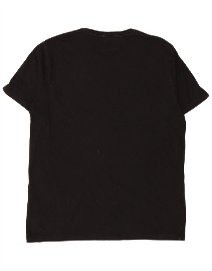 Tricou grafic pentru bărbați LEVI'S Top mediu negru bumbac