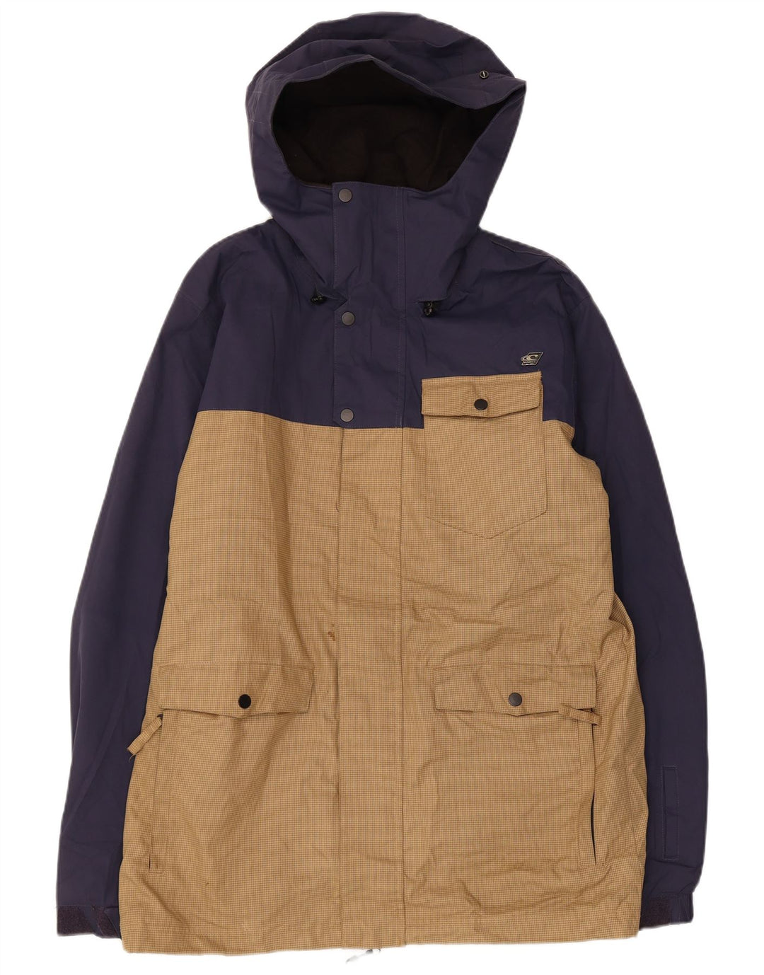 Jachetă de vânt pentru bărbați O'Neill, cu glugă, Marea Britanie 38, mijlociu, bleumarin, color block