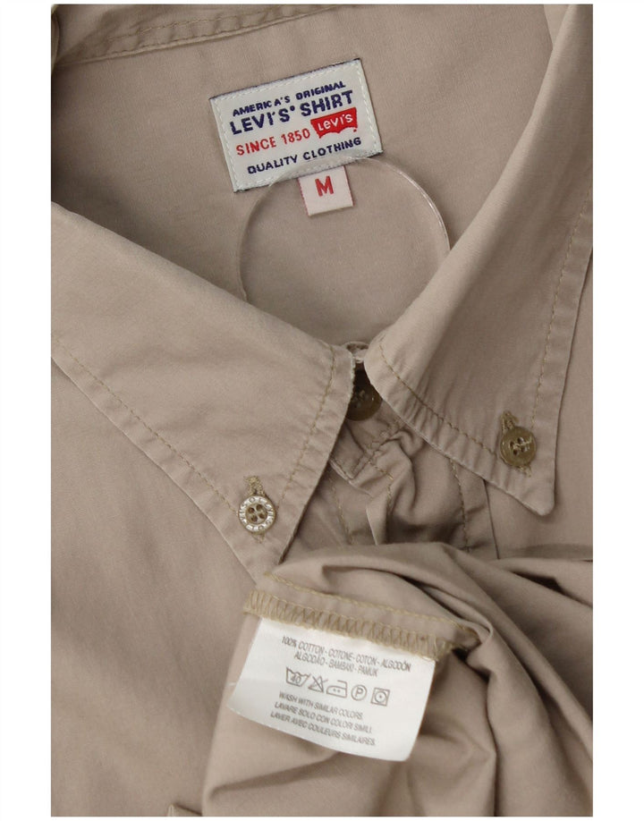Cămașă Levi's pentru bărbați, bumbac gri mediu