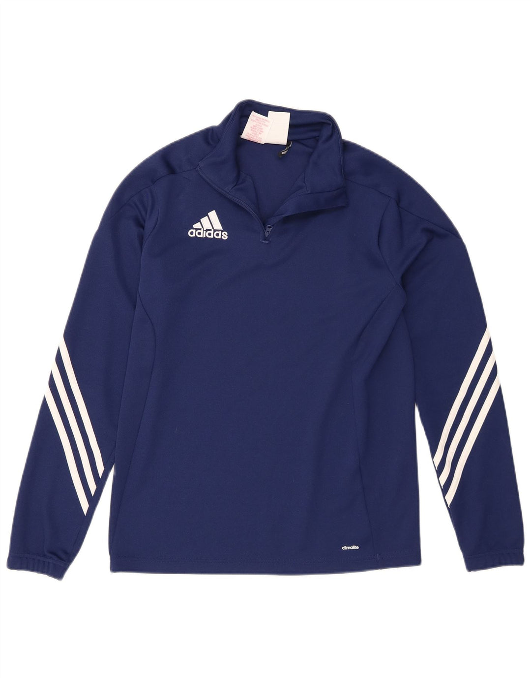 Adidas Boys Climalite Pullover Trening Top 13-14 Ani XL Bleumarin