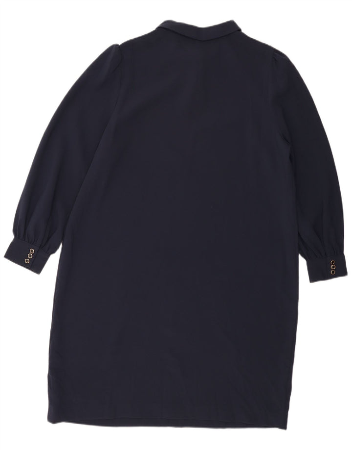Rochie schimbătoare cu mânecă lungă pentru femei Marks & Spencer UK 18 XL Bleumarin Poliester