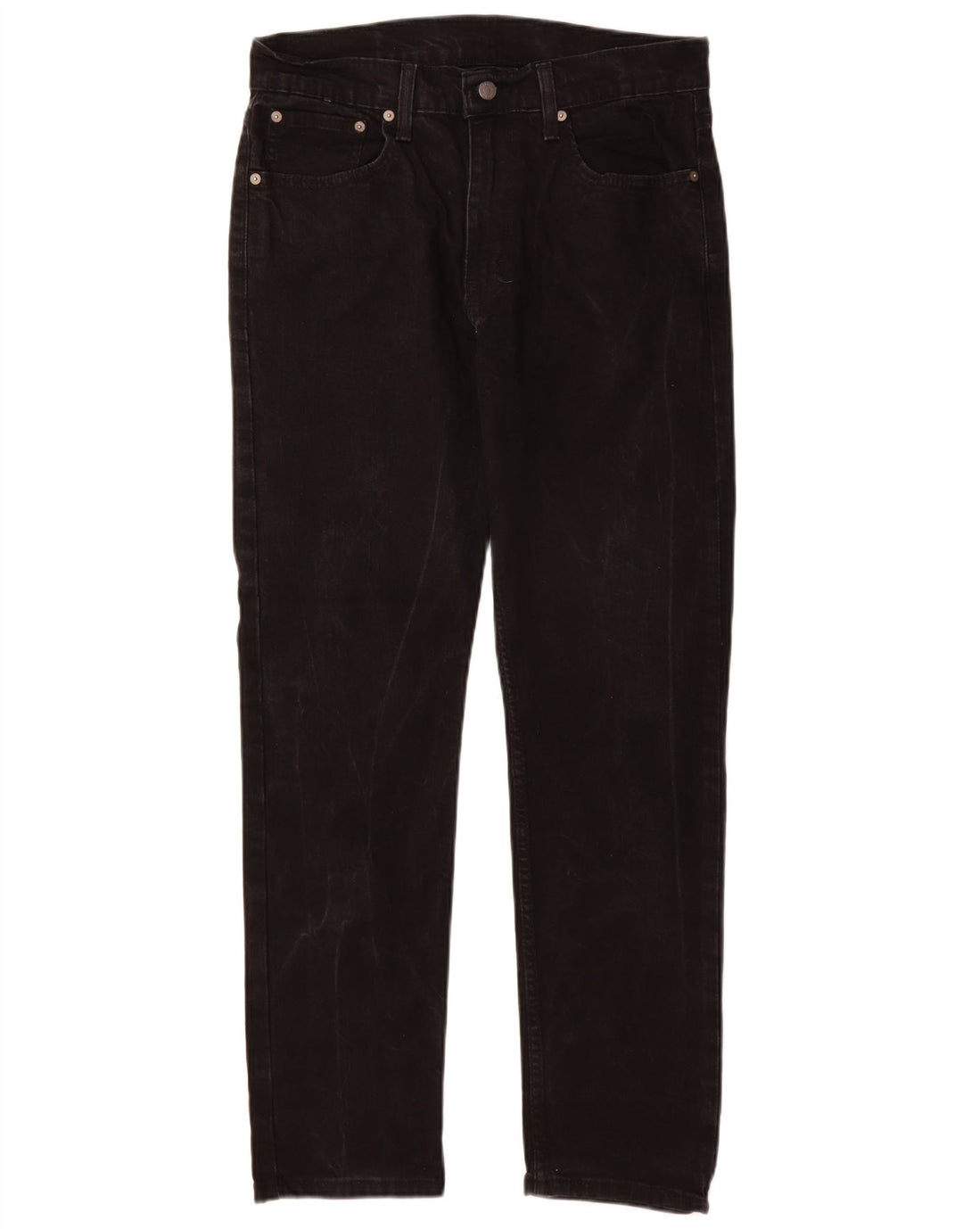 Blugi conici pentru bărbați Levi's 502 W32 L32 bumbac negru