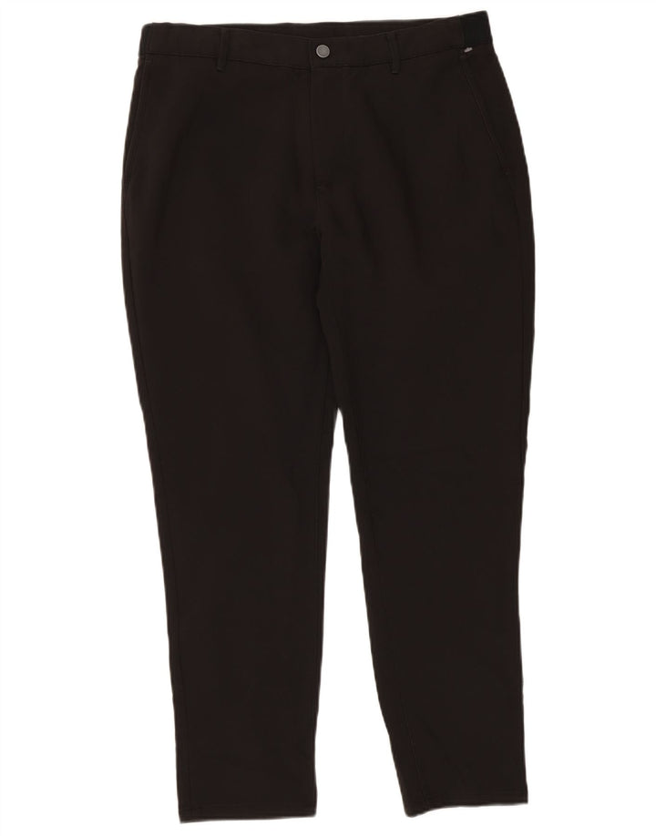 Pantaloni chino slim pentru bărbați Zara L32 L27 Negru