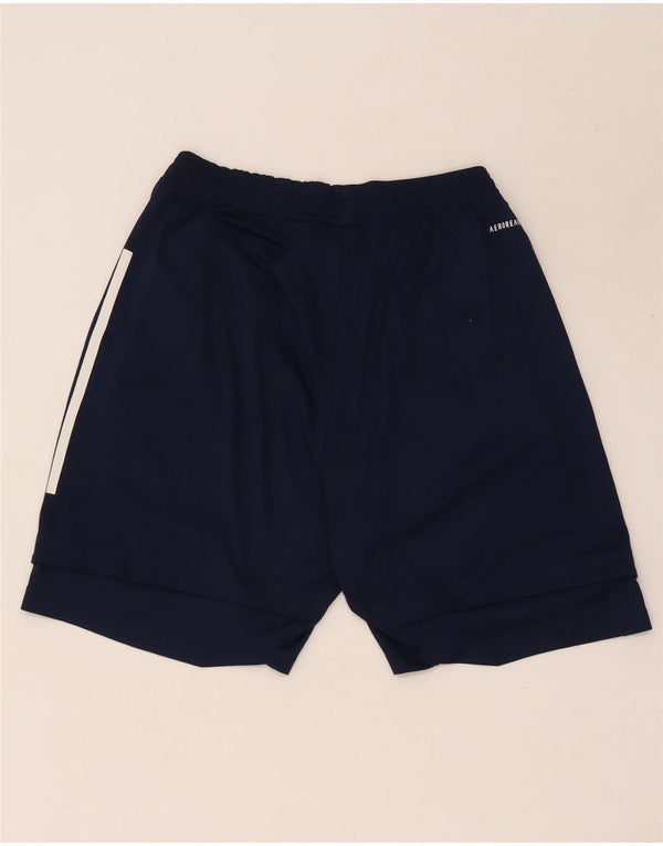 Pantaloni scurți sport Adidas Wolverhampton Wanderers pentru bărbați, poliester mediu albastru bleumarin