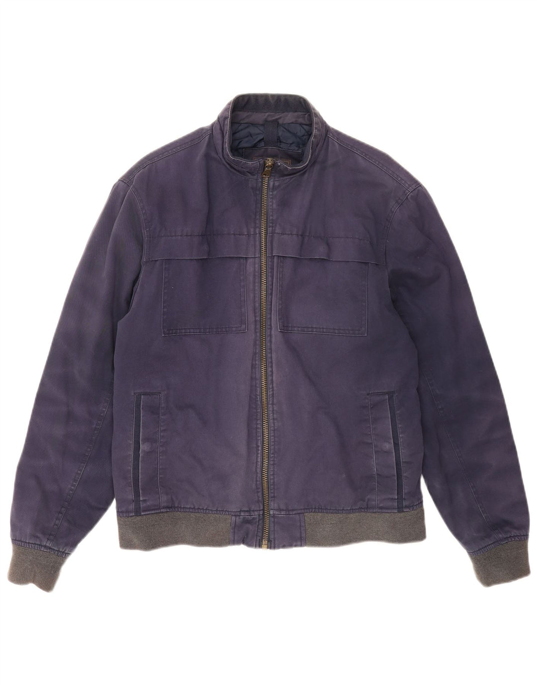 Jachetă Bomber pentru bărbați Marks & Spencer UK 38 Medium Bleumarin