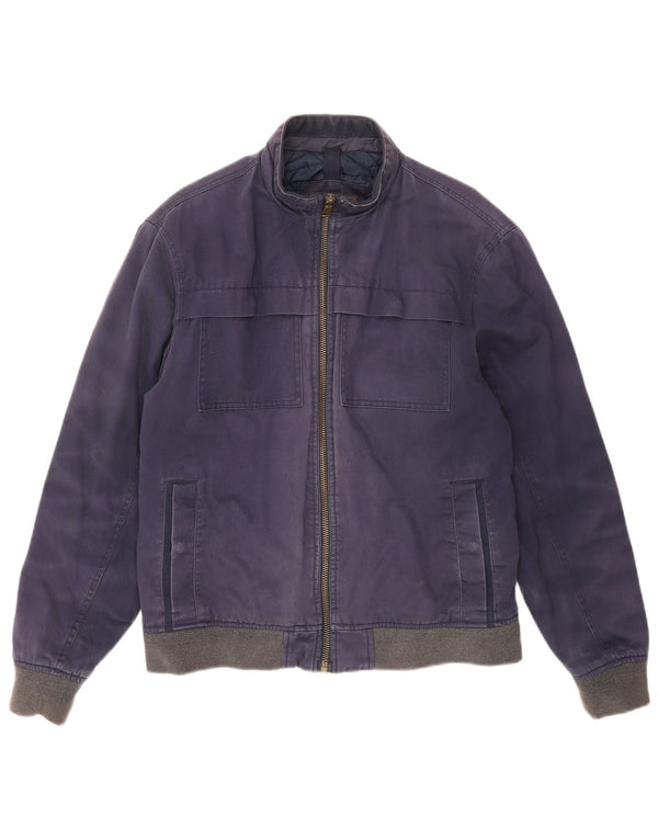 Jachetă Bomber pentru bărbați Marks & Spencer UK 38 Medium Bleumarin