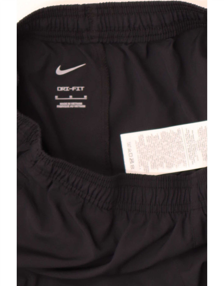 Pantaloni de trening Nike Dri Fit pentru femei UK 14 Poliester mediu negru
