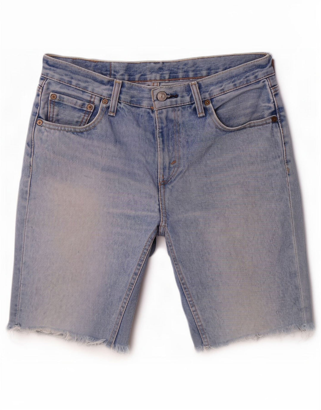 Pantaloni scurți Levi's 511 denim pentru bărbați, mediu W30, bumbac albastru