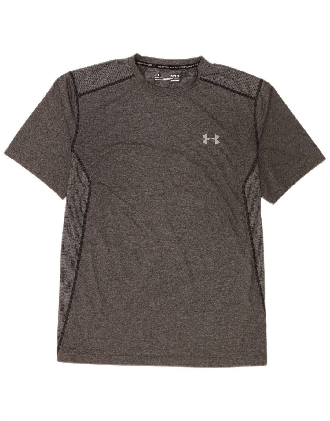 Tricou Under Armour pentru bărbați Heat Gear Top mare poliester gri