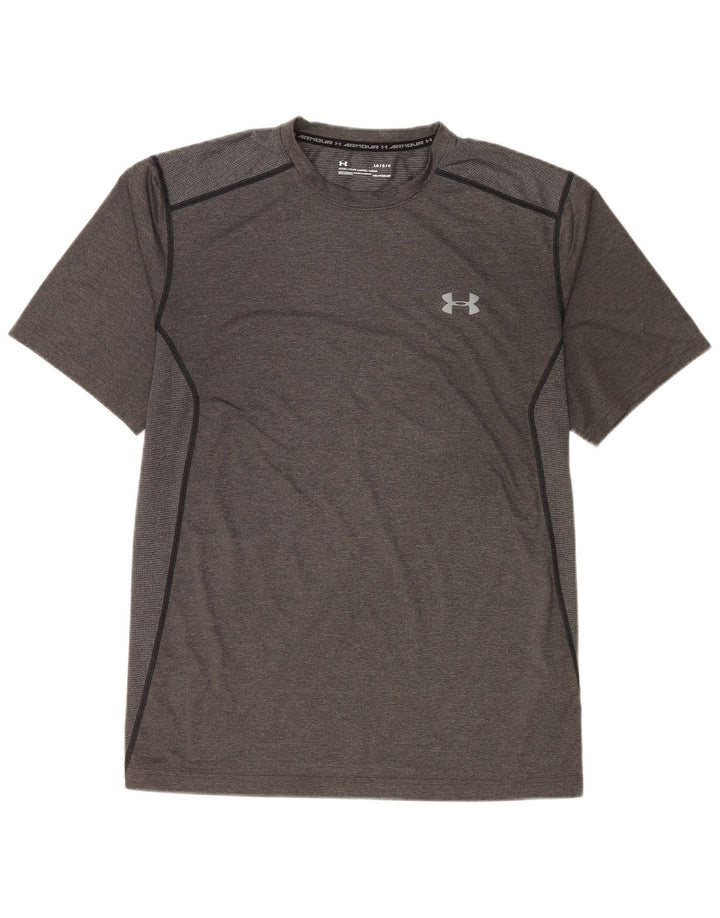 Tricou Under Armour pentru bărbați Heat Gear Top mare poliester gri