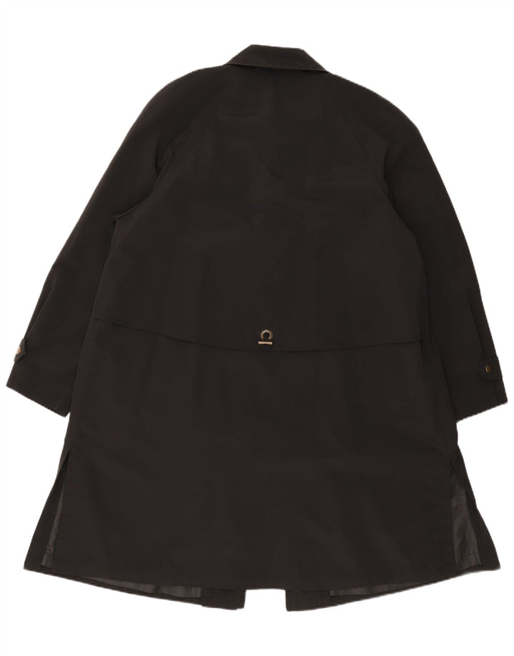 Palton pentru femei Hamells, cu tăiere lentă, UK 12 Medium Black Poliester Classic