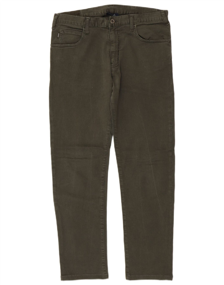 Blugi slim pentru bărbați Armani W33 L28 bumbac verde