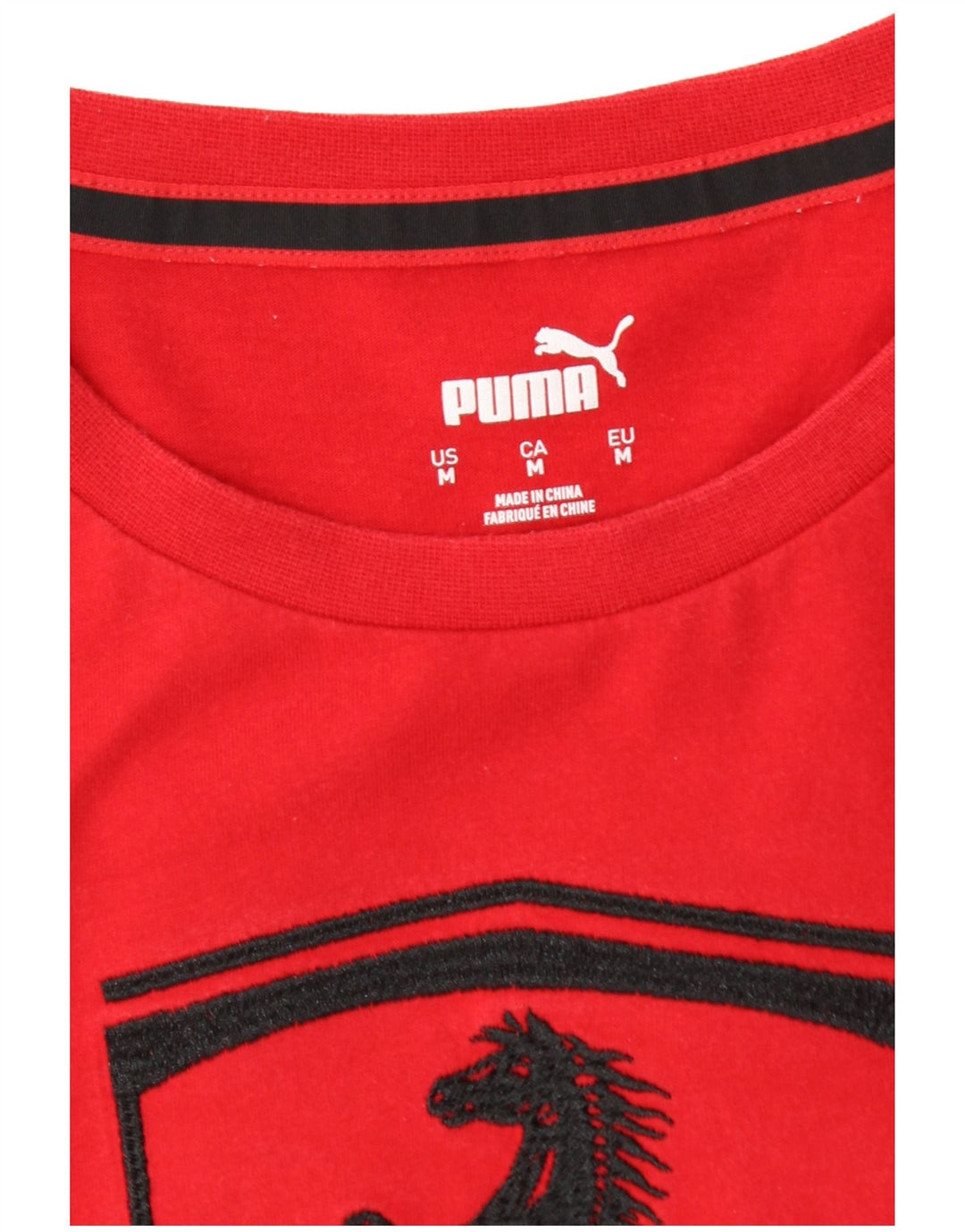 Tricou cu grafic Puma Ferrari pentru bărbați Top Medium Red