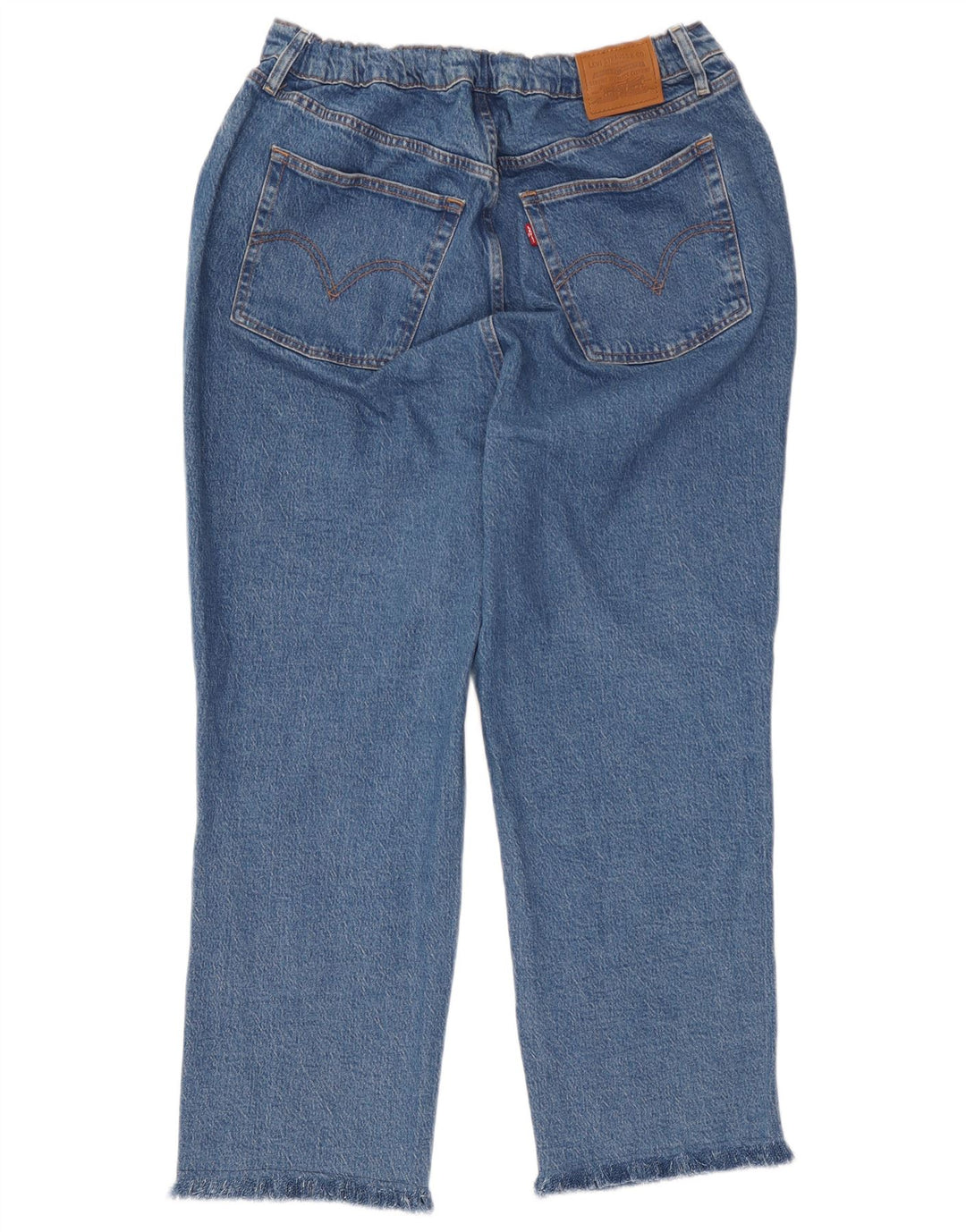 Blugi tăiați pentru femei Levi's W34 L26 albaștri