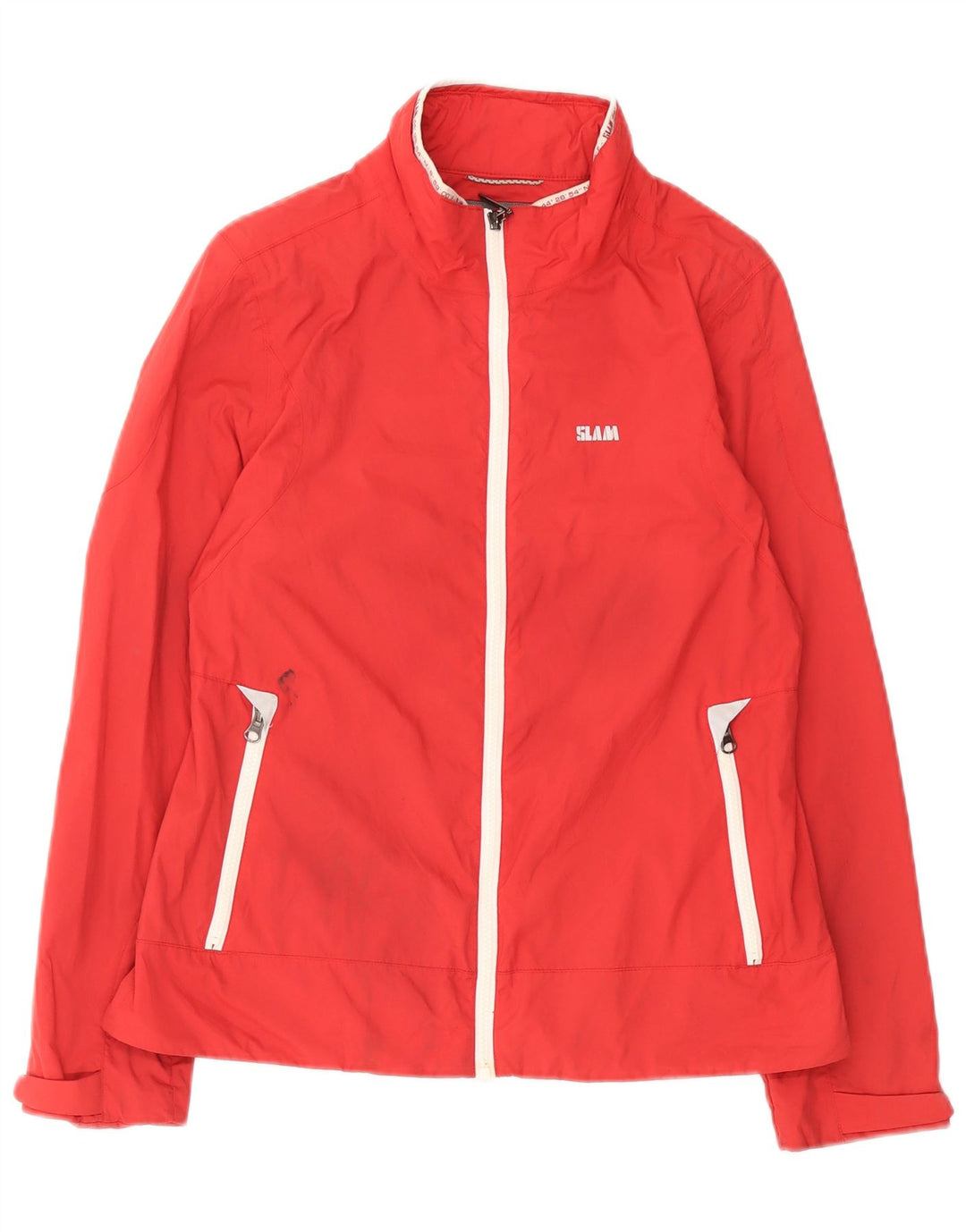 Jachetă de ploaie Slam pentru femei UK 14 Medium Red Nylon