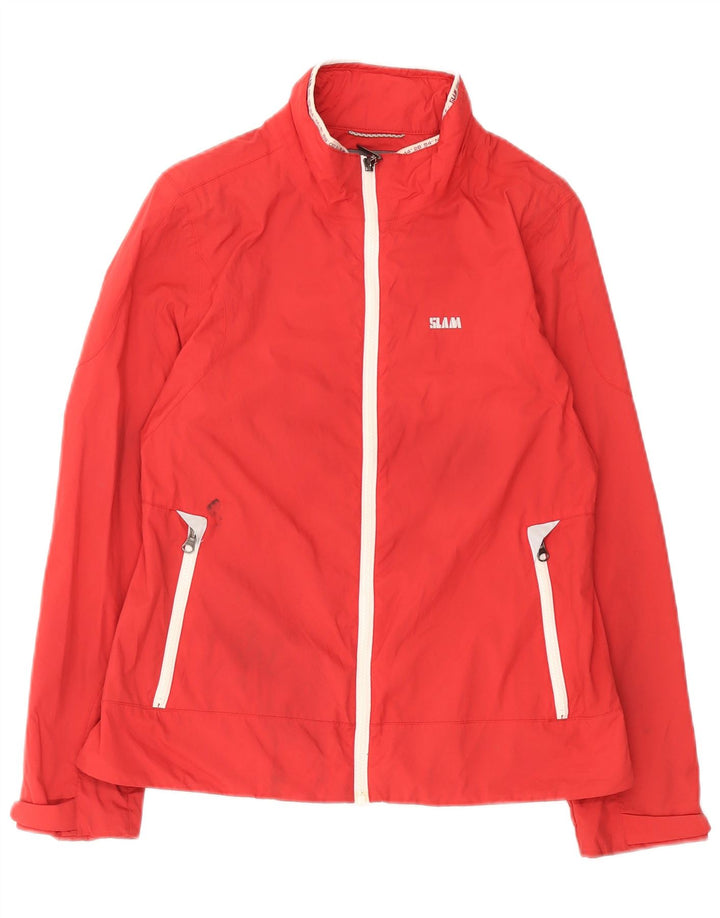 Jachetă de ploaie Slam pentru femei UK 14 Medium Red Nylon