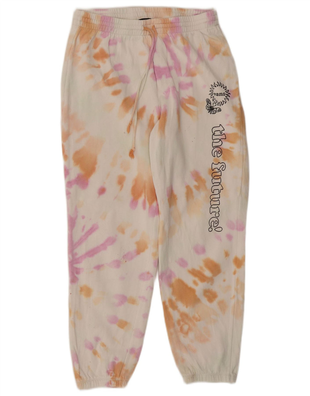 Pantaloni de trening pentru femei VANS Pantaloni de jogging UK 10 Mici Multicolori Tie Dye