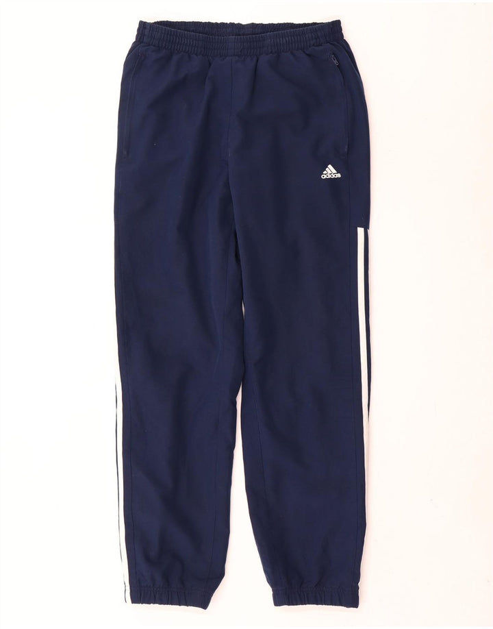 Pantaloni de trening Adidas pentru femei Pantaloni de jogging UK 14 Medium Bleumarin Poliester