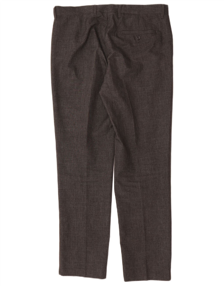 Marks & Spencer Pantaloni slim pentru bărbați L34 L31 Poliester gri