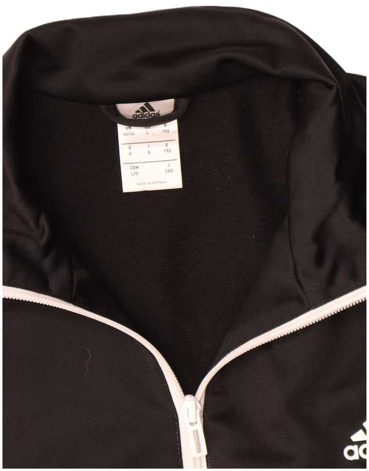 Jachetă de trening pentru bărbați Adidas UK 44/46, mare, gri, poliester color bloc