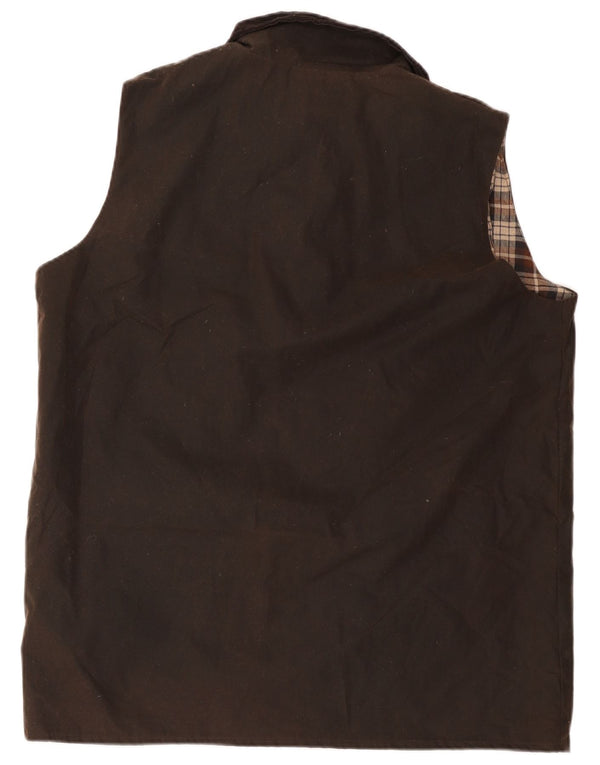 Gilet Regatta pentru bărbați din bumbac cerat UK 42 XL maro
