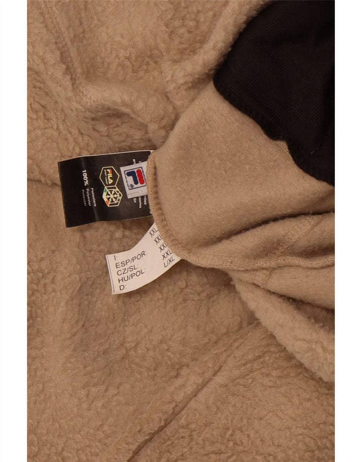 Jachetă pentru bărbați FILA din lână UK 44 2XL Maro Poliester