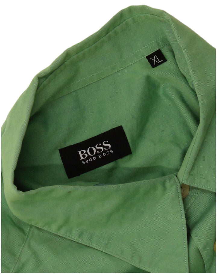 Cămașă pentru bărbați Hugo Boss XL verde