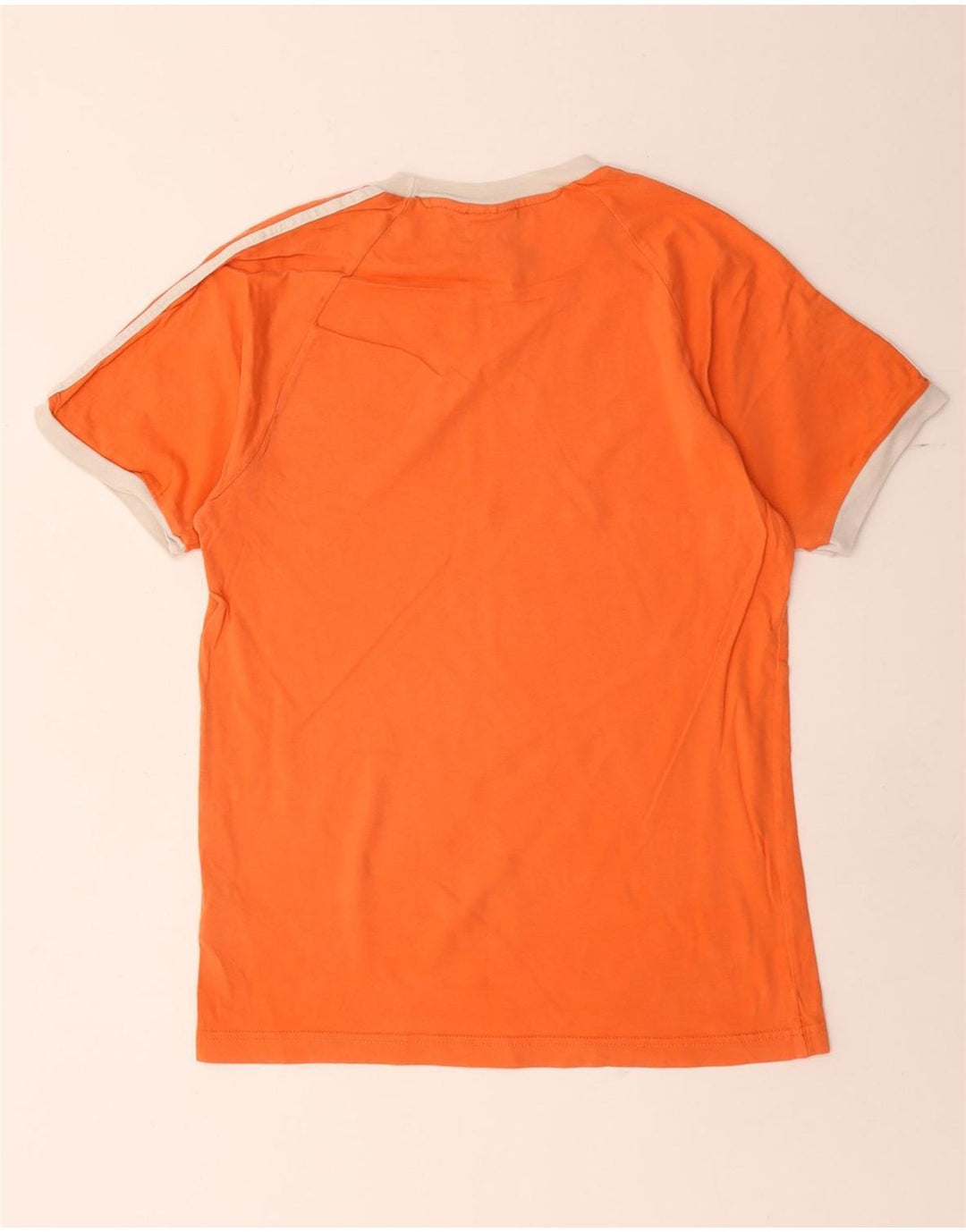 Tricou pentru bărbați Adidas Top mic portocaliu bumbac