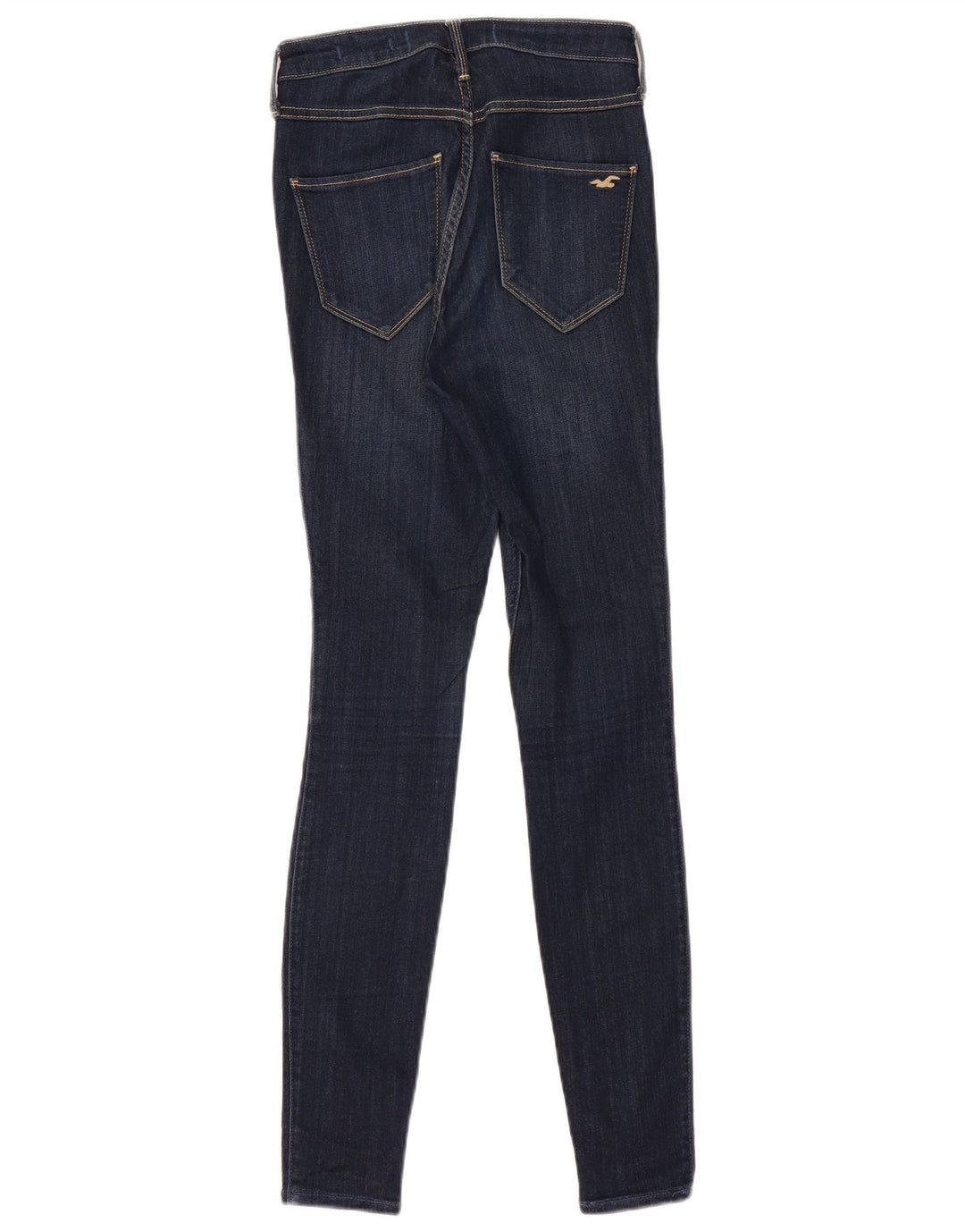 Blugi skinny pentru femei cu talie înaltă HOLLISTER US 5 Small W27 L30 bleumarin