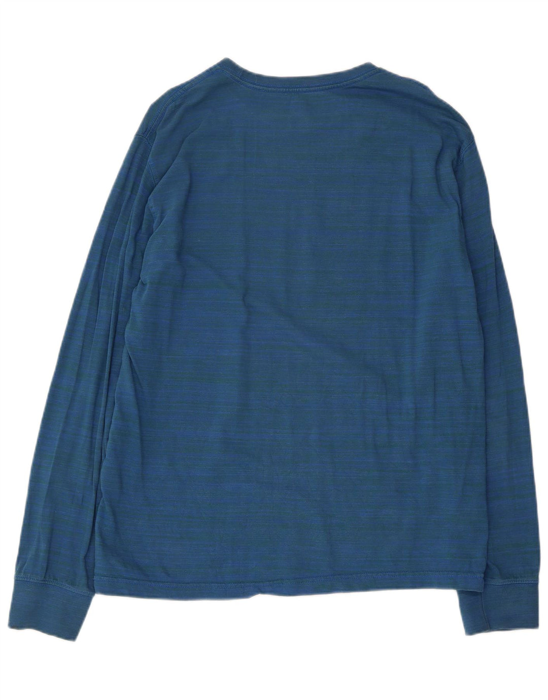 Top pentru bărbați Levi's cu mânecă lungă, mare, albastru, bumbac cu dungi