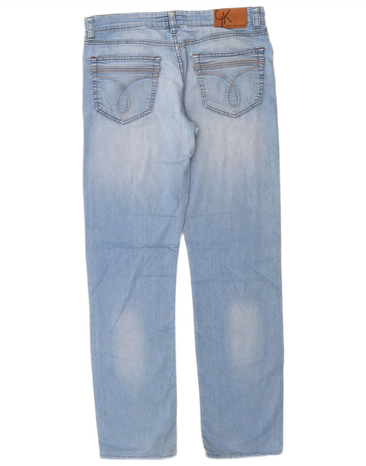 Blugi slim pentru femei Calvin Klein W34 L32 Bumbac albastru